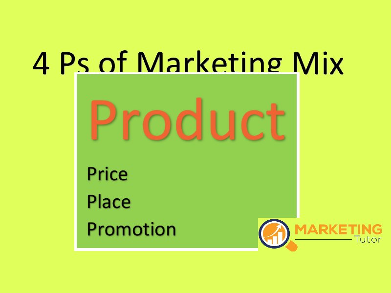 Marketing Product 4 Ps of Marketing Marketing Tutor
