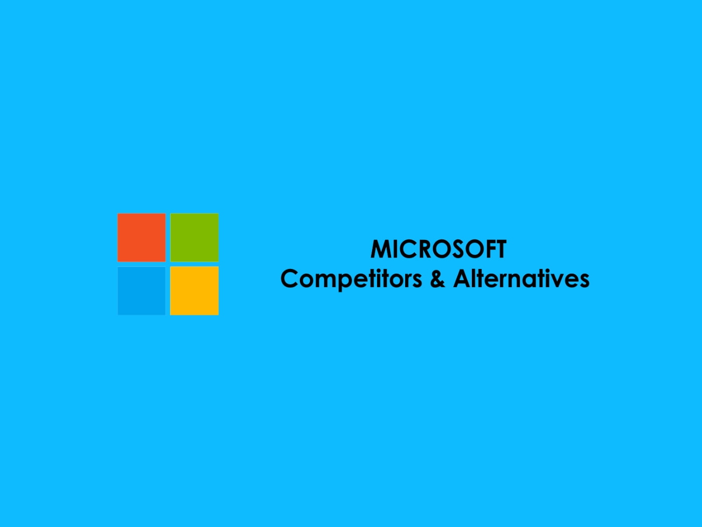 10 Biggest Microsoft Competitors and Alternatives | Marketing Tutor