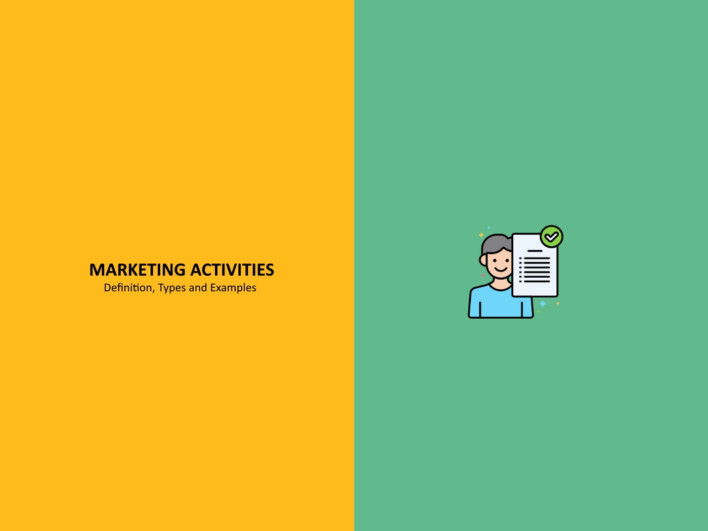 What Are Marketing Activities Examples