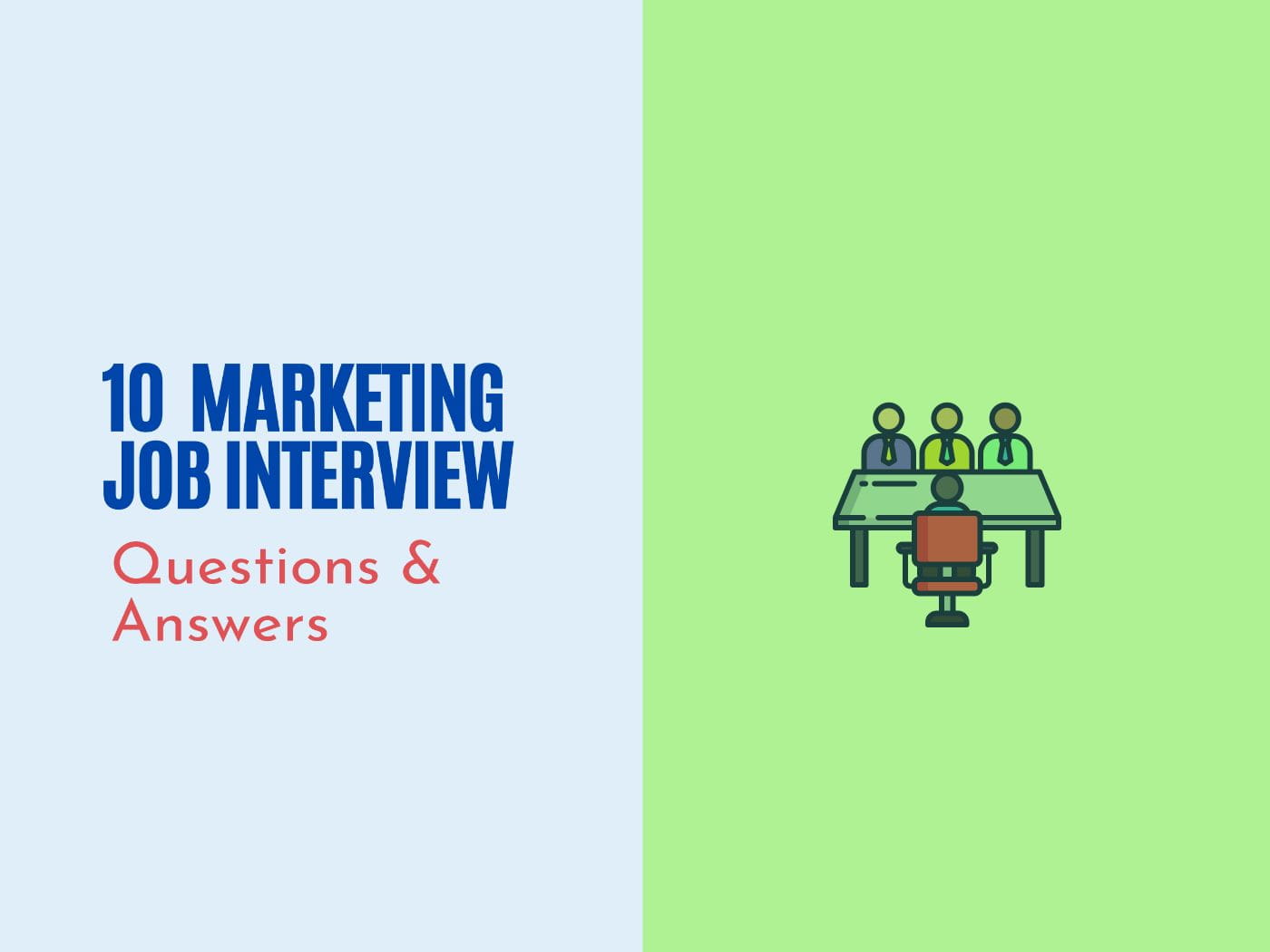 10 Basic Marketing Interview Questions How To Answer Them 